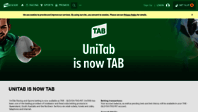 What Tabonline.com.au website looked like in 2019 (4 years ago)