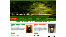 What Thescentsshop.com website looked like in 2019 (4 years ago)