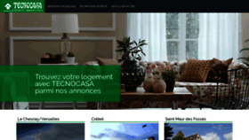 What Tecnocasa.fr website looked like in 2019 (4 years ago)