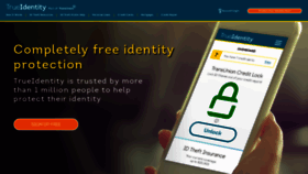 What Trueidentity.com website looked like in 2019 (4 years ago)