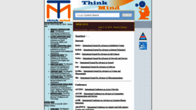 What Thinkmind.org website looked like in 2019 (4 years ago)