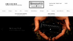 What Themississippigiftcompany.com website looked like in 2019 (4 years ago)