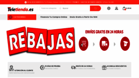 What Teletienda.es website looked like in 2019 (4 years ago)