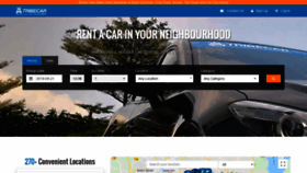 What Tribecar.com website looked like in 2019 (4 years ago)
