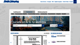 What Trauer.flz.de website looked like in 2019 (4 years ago)