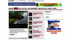 What Theguadalajarareporter.net website looked like in 2019 (4 years ago)