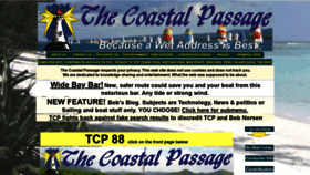 What Thecoastalpassage.com website looked like in 2019 (4 years ago)