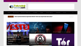 What Teknolojisende.com website looked like in 2019 (4 years ago)