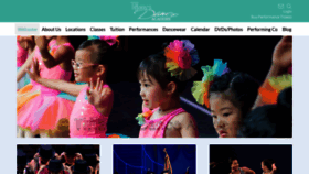 What Tiffanydance.com website looked like in 2019 (4 years ago)