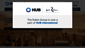 What Therubingroup.com website looked like in 2019 (4 years ago)