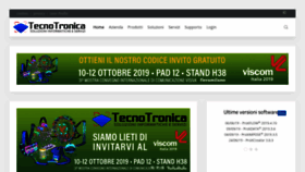 What Tecnotronica.net website looked like in 2019 (4 years ago)