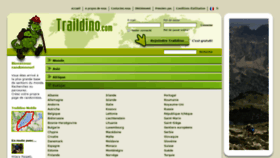 What Traildino.fr website looked like in 2019 (4 years ago)