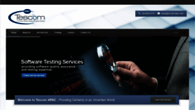 What Tescom-apac.com website looked like in 2019 (4 years ago)