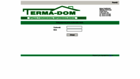 What Termadom.sbit.net.pl website looked like in 2019 (4 years ago)