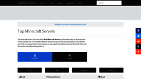 What Topminecraftservers.org website looked like in 2019 (4 years ago)