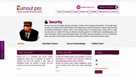 What Turnoutpro.com website looked like in 2019 (4 years ago)