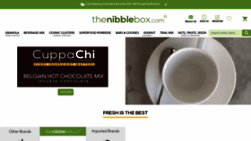 What Thenibblebox.com website looked like in 2019 (4 years ago)