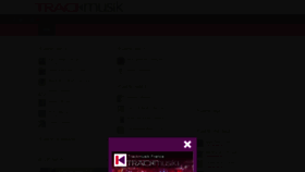 What Trackmusik.fr website looked like in 2019 (4 years ago)