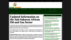 What Tanzaniapetroleum.com website looked like in 2019 (4 years ago)