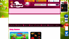 What Topbabygames.com website looked like in 2019 (4 years ago)
