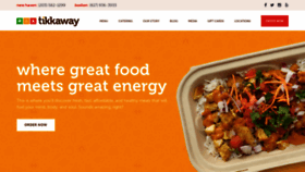 What Tikkaway.com website looked like in 2019 (4 years ago)
