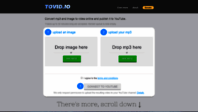 What Tovid.io website looked like in 2019 (4 years ago)