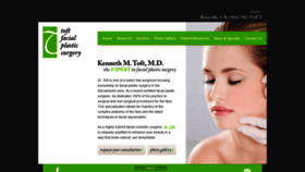 What Toftfacialsurgery.com website looked like in 2019 (4 years ago)