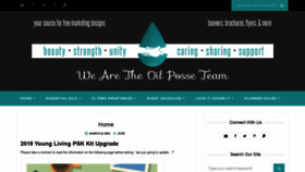 What Theoilposse.com website looked like in 2019 (4 years ago)