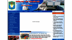 What Thpt-tranquoctuan-hanoi.edu.vn website looked like in 2019 (4 years ago)