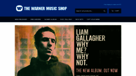 What Thewarnermusicshop.com website looked like in 2019 (4 years ago)