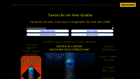What Tarocchionline.net website looked like in 2019 (4 years ago)