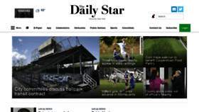 What Thedailystar.com website looked like in 2019 (4 years ago)