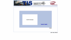 What Tis-gdv.de website looked like in 2019 (6 years ago)
