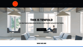 What Thisistenfold.com website looked like in 2019 (4 years ago)