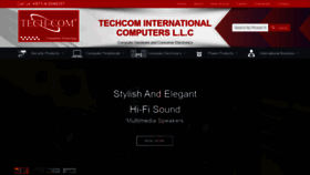 What Techcomuae.com website looked like in 2019 (4 years ago)