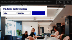 What Theofficegroup.co.uk website looked like in 2019 (4 years ago)