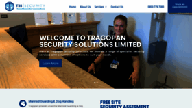 What Tragopan-security.co.uk website looked like in 2019 (4 years ago)