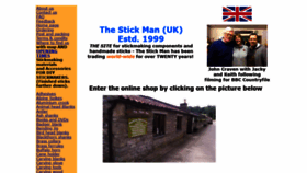What Thestickman.co.uk website looked like in 2019 (4 years ago)