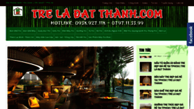 What Treladatthanh.com website looked like in 2019 (4 years ago)