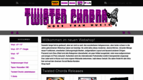 What Twisted-chords.de website looked like in 2019 (4 years ago)