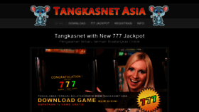 What Tangkasnet.asia website looked like in 2019 (4 years ago)