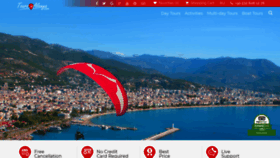 What Toursinalanya.com website looked like in 2019 (4 years ago)