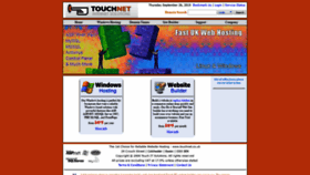 What Touchnet.co.uk website looked like in 2019 (4 years ago)