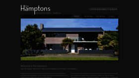 What Thehamptons.co.nz website looked like in 2019 (4 years ago)