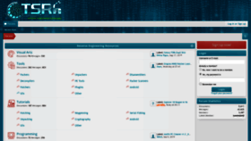 What Tsrh.ws website looked like in 2019 (5 years ago)