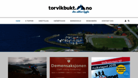 What Torvikbukt.no website looked like in 2019 (4 years ago)