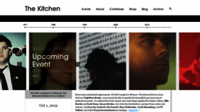 What Thekitchen.org website looked like in 2019 (4 years ago)