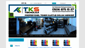 What Tksteknoloji.com website looked like in 2019 (4 years ago)