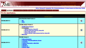 What Tm-xml.org website looked like in 2019 (4 years ago)