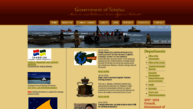 What Tokelau.org.nz website looked like in 2019 (4 years ago)